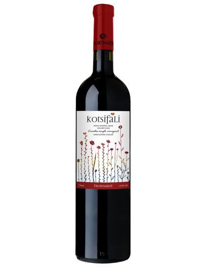 Kotsifali kuiv punane KGT-vein 2017 aasta,  13,5% 750 ml